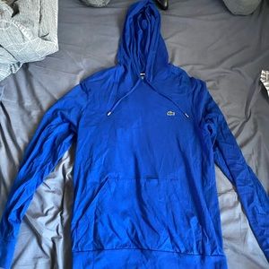 LACOSTE LONG SLEEVE HOODIE